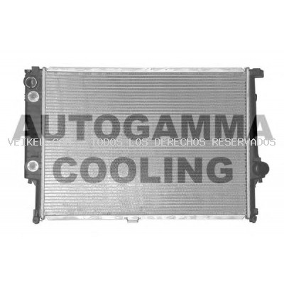 Radiador, refrigeración del motor AUTOGAMMA: 100131