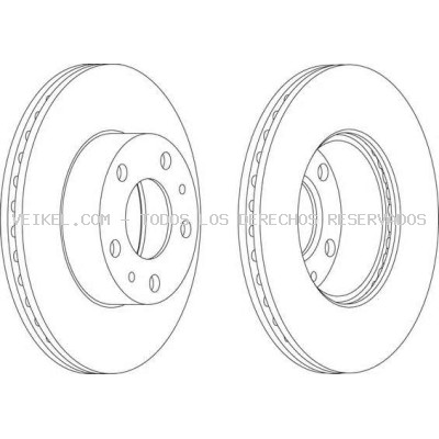 Disco de freno BOSCH: 0986BB4094