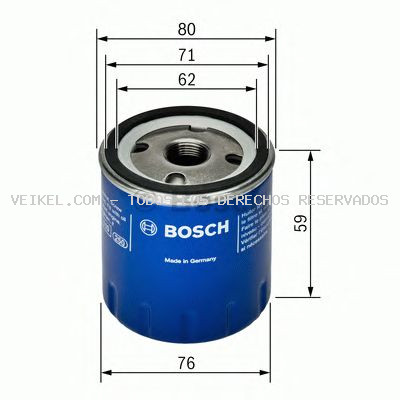 Filtro de aceite BOSCH: F026407055