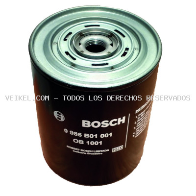 Filtro de aceite BOSCH: 0986B01001