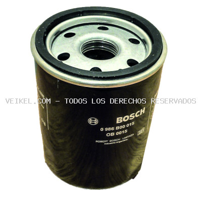 Filtro de aceite BOSCH: 0986B00015