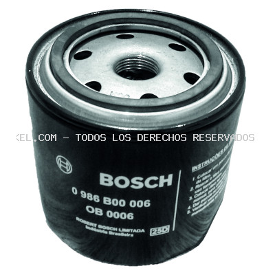 Filtro de aceite BOSCH: 0986B00006