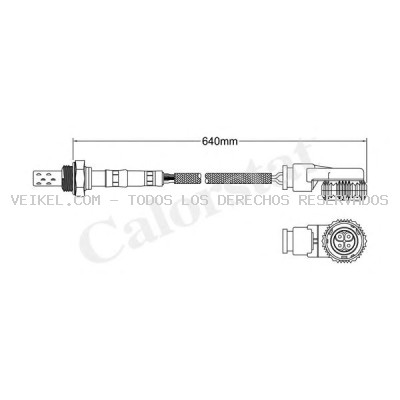 Sonda Lambda CALORSTAT by Vernet: LS140289