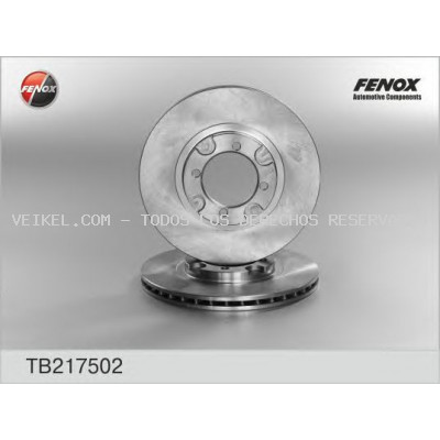 Disco de freno FENOX: TB217502