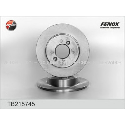 Disco de freno FENOX: TB215745