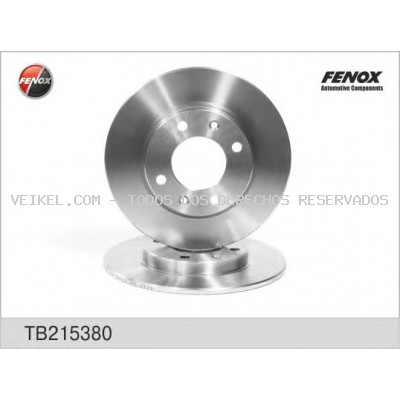 Disco de freno FENOX: TB215380