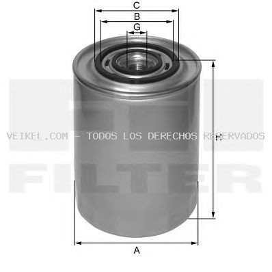 Filtro de aceite FIL FILTER: ZP3067
