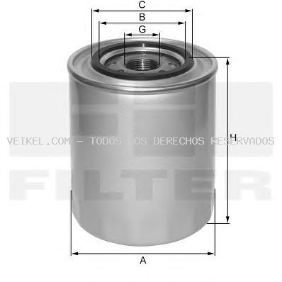 Filtro de aceite FIL FILTER: ZP506D