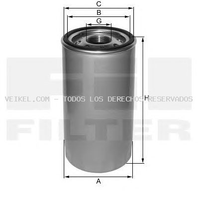 Filtro de aceite FIL FILTER: ZP507D