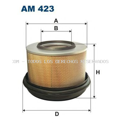 Filtro de aire FILTRON: AM423