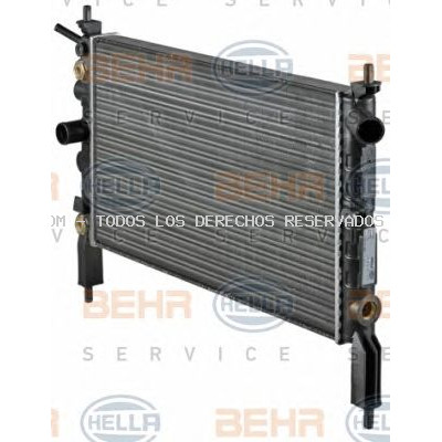 Radiador, refrigeración del motor HELLA: 8MK376771051