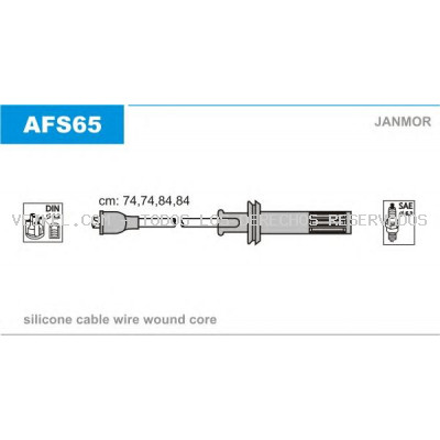 Juego de cables de encendido JANMOR: AFS65