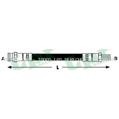 Tubo flexible de frenos LPR: 6T47964