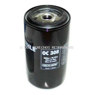 FILTRO ACEITE MAHLE MAHLE ORIGINAL: OC308