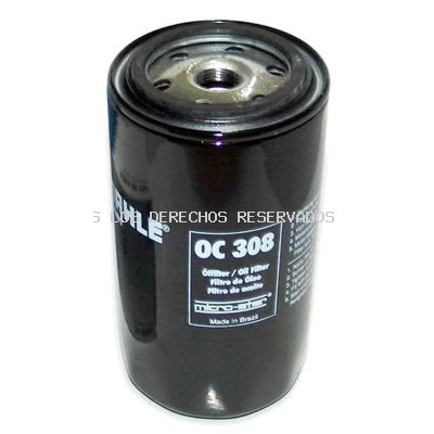 FILTRO ACEITE MAHLE MAHLE ORIGINAL: OC308