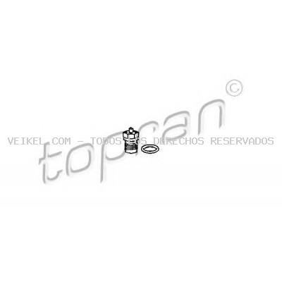 Válvula de aguja del flotador TOPRAN: 100701