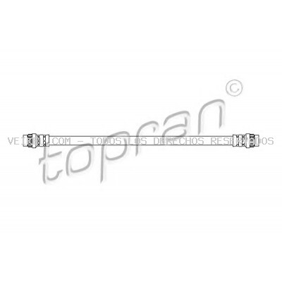 Tubo flexible de frenos TOPRAN: 700213