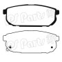 Juego de pastillas de freno IPS Parts: IBR1K03