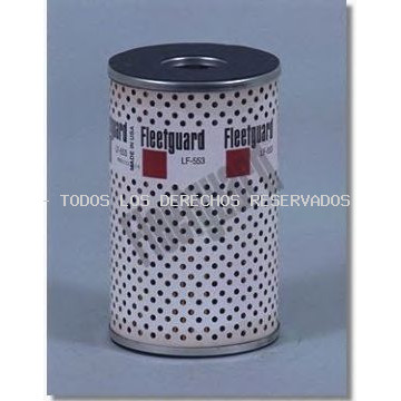 Filtro de aceite| Filtro hidráulico, transmisión automática| Filtro, sistema hidráulico operador FLEETGUARD: LF553