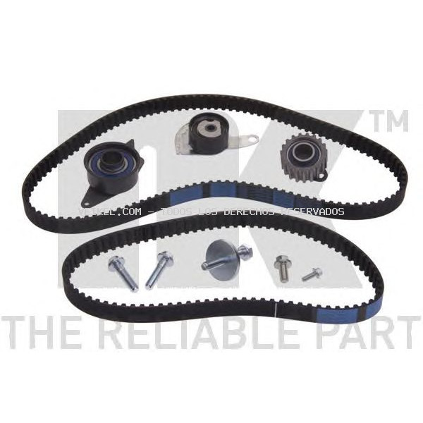 Juego de correas dentadas NK: 10125010
