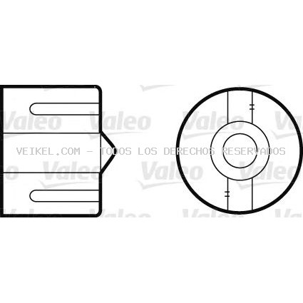 Lámpara, luz intermitente| Lámpara de incandescencia, luz de situación/gálibo| Lámpara, luz intermitente VALEO: 032213