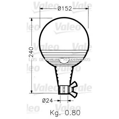 Luz de identificación omnidireccional VALEO: 040019