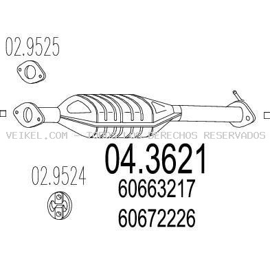 Faro principal VALEO: 043621