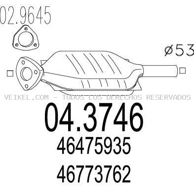 Faro principal VALEO: 043746