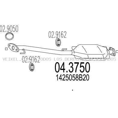 Faro principal VALEO: 043750