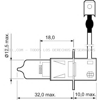 Lámpara, faro de carretera| Lámpara, faro principal| Lámpara, faro antiniebla| Lámpara, faro principal| Lámpara, faro de carretera| Lámpara, faro antiniebla| Lámpara, faro de curva dinámico| Lámpara, faro de curva dinámico VALEO: 032005