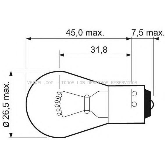 Lámpara, luz intermitente| Lámpara, luz intermitente VALEO: 032203